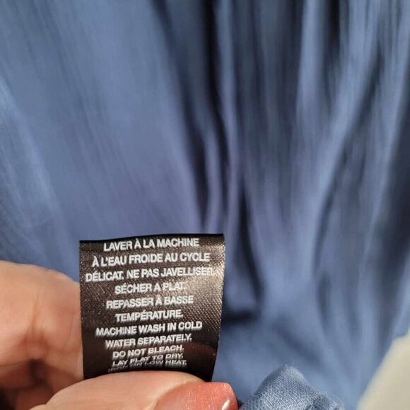 Lily Morgan Navy Blue crepe cold shoulder summer dress - Picture 10 of 11